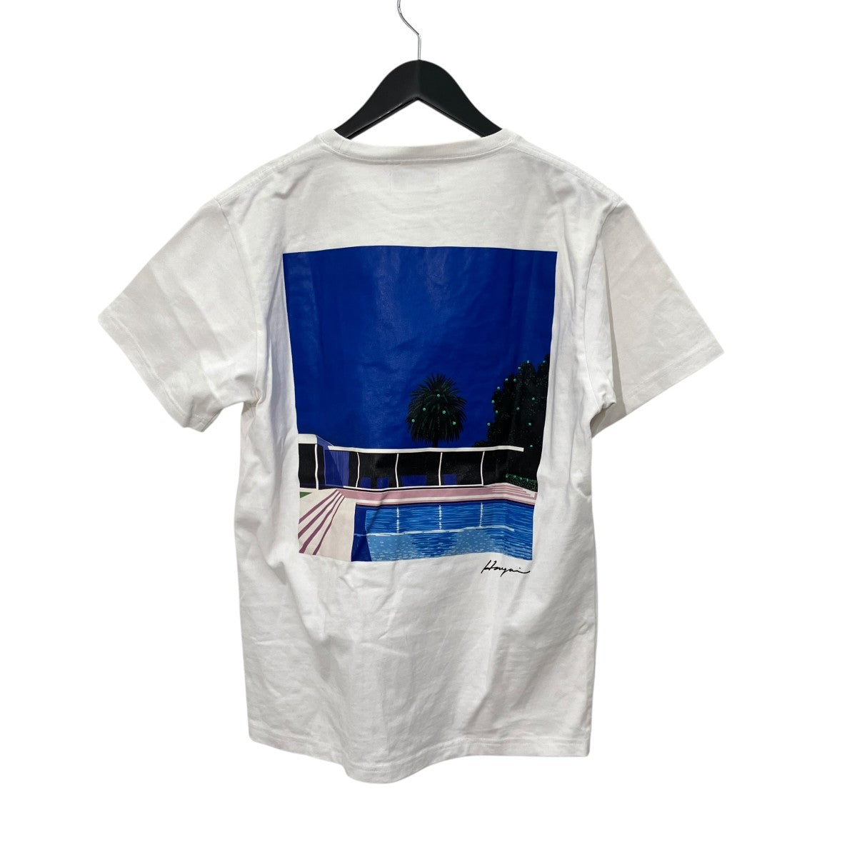 WIND AND SEA 永井博 プール半袖Tシャツ 古着・中古-2枚目のアイテム画像