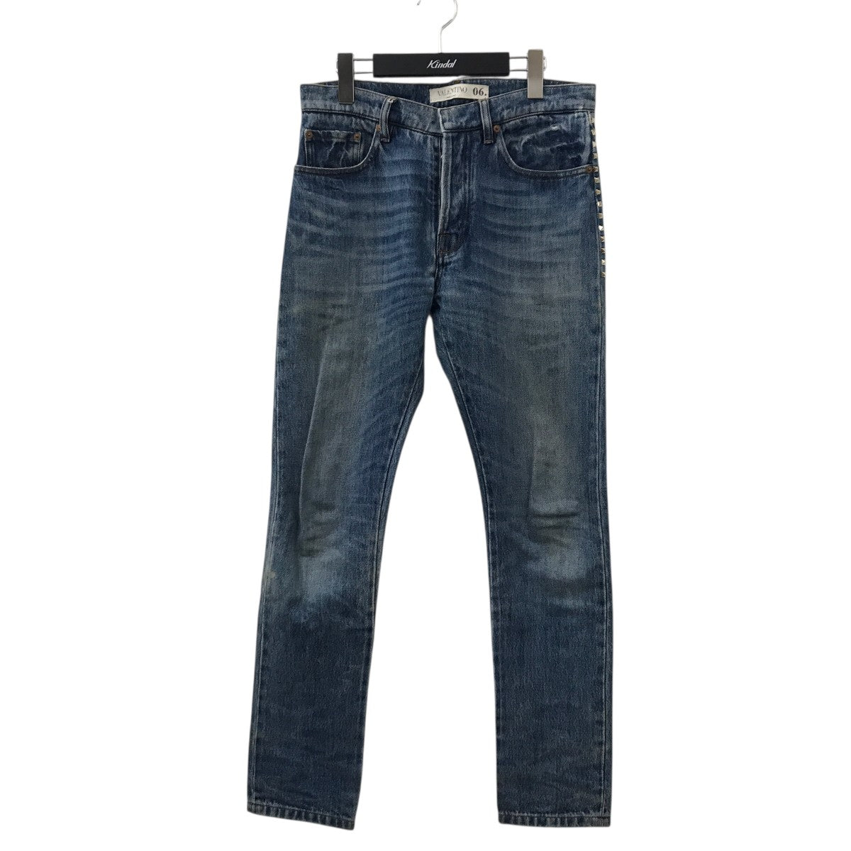 VALENTINO スタッズデニムパンツMV3DEC7J2PN 古着・中古-1枚目のアイテム画像