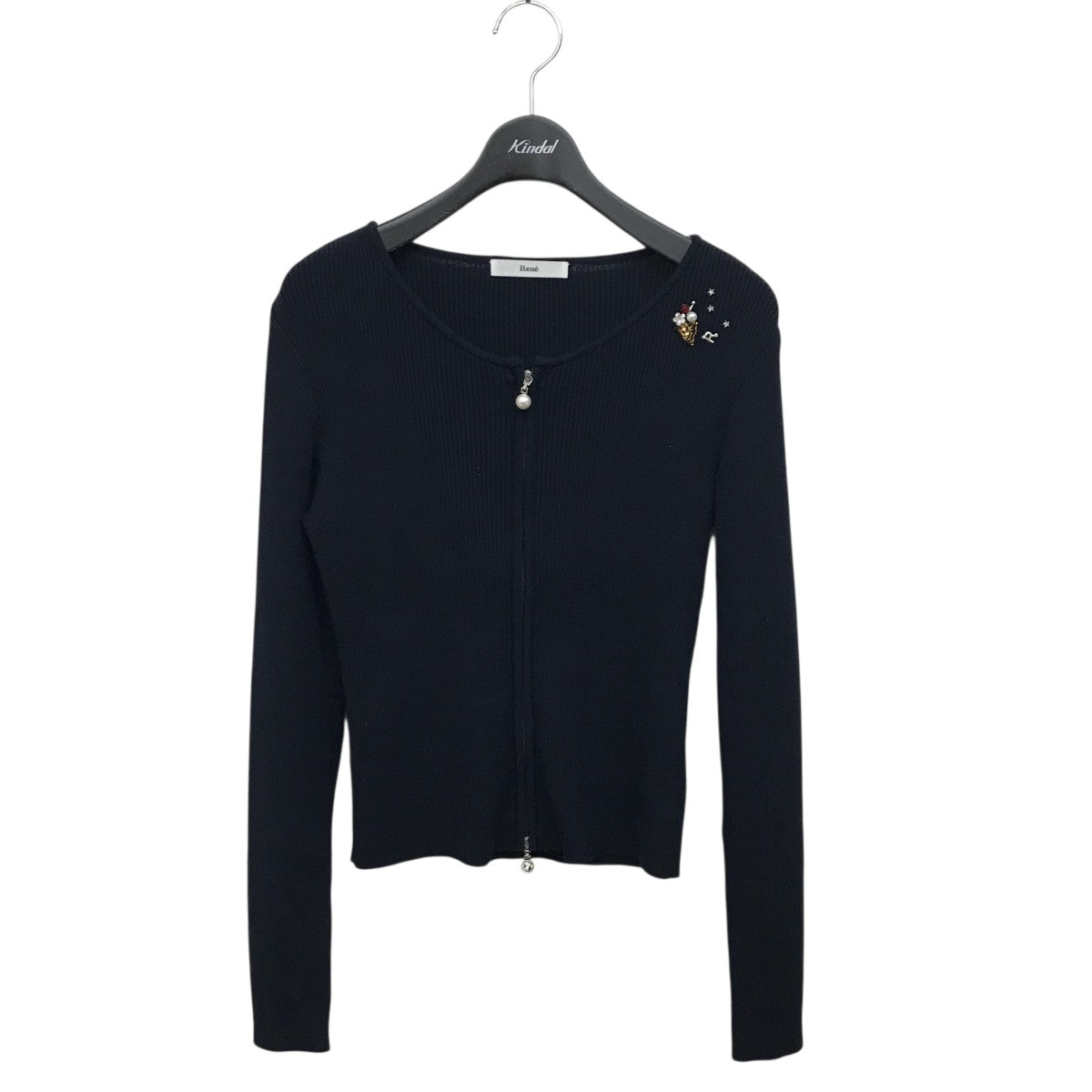 28日までお値下げ【Rene】ルネ＊2025＊新品未使用＊カーディガン 楽天市場】【中古】ルネ Rene 45周年限定 カーディガン ニット