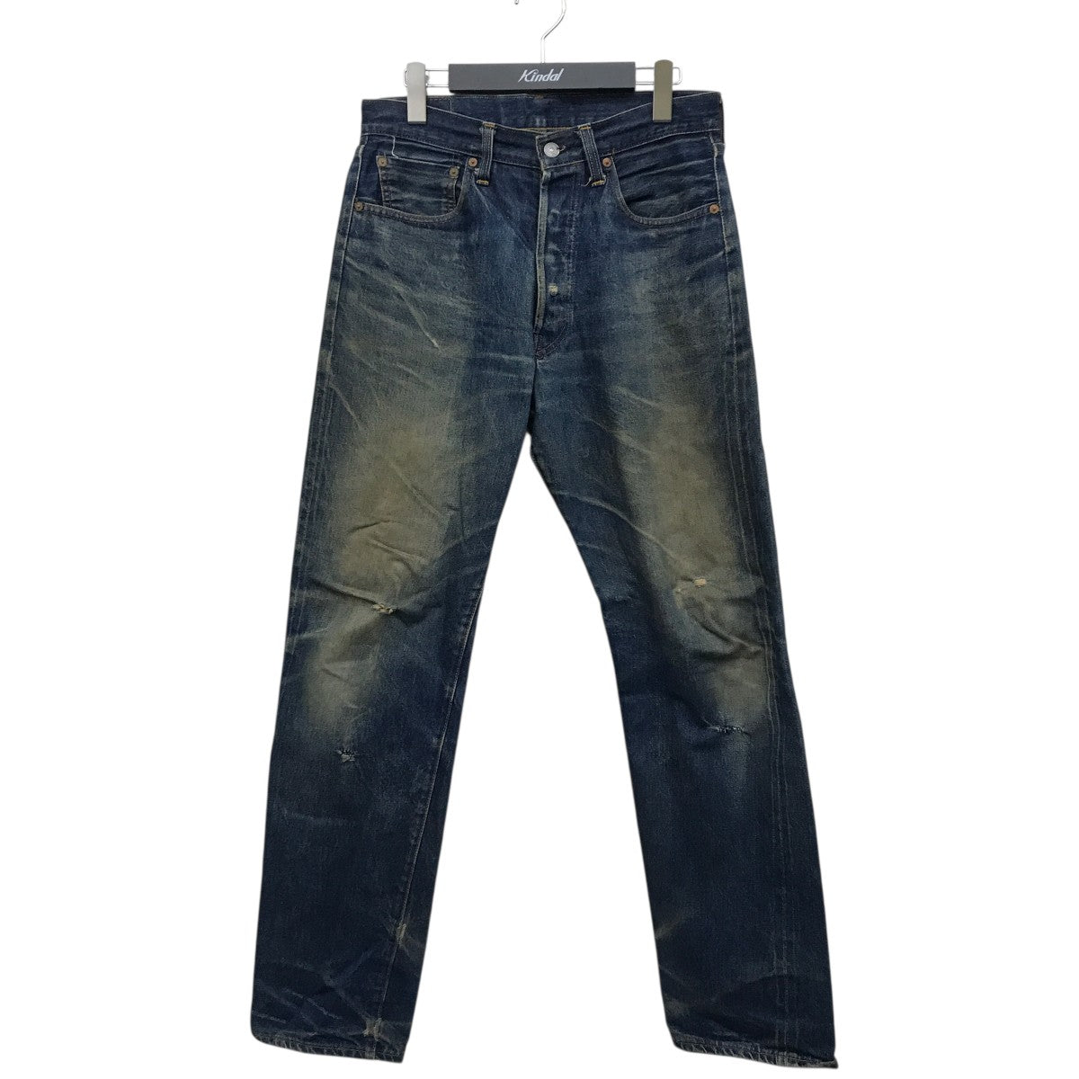 LEVI’S 501XX ボタン刻印555 バレンシアデニムパンツ 古着・中古-1枚目のアイテム画像