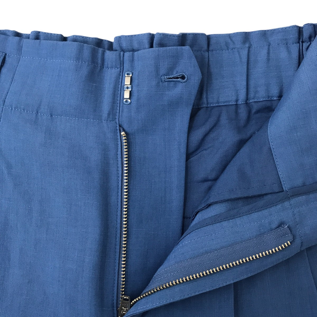 BEAUTY＆YOUTH UNITED ARROWS ツータックバックゴム テーパードパンツスラックス1614-144-5979 古着・中古-3枚目のアイテム画像