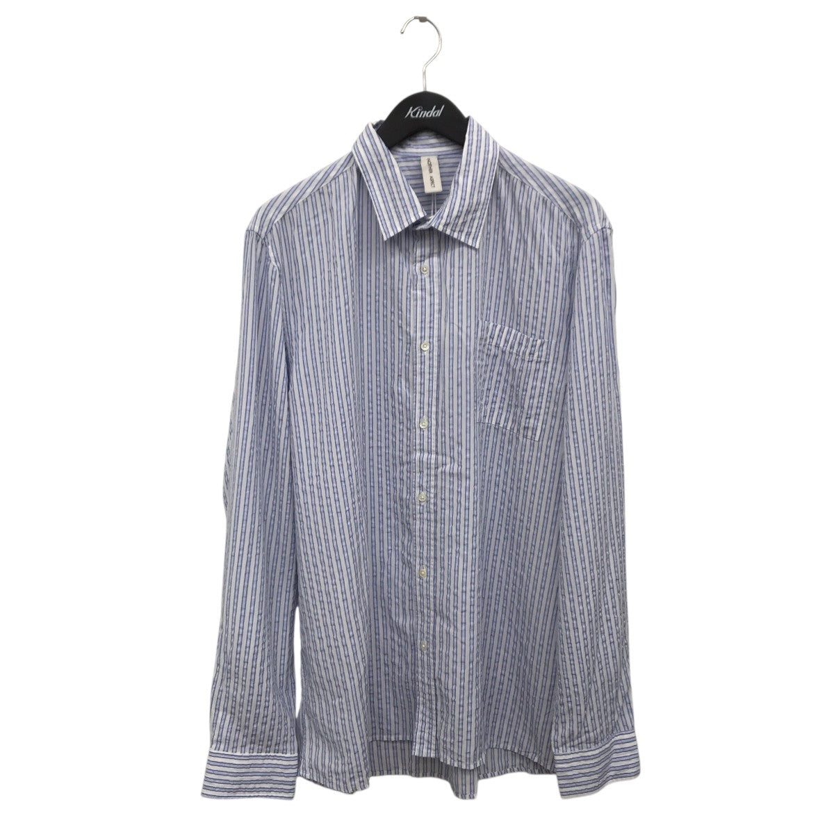 ANOTHER Shirt 1．0ストライプロングスリーブシャツ