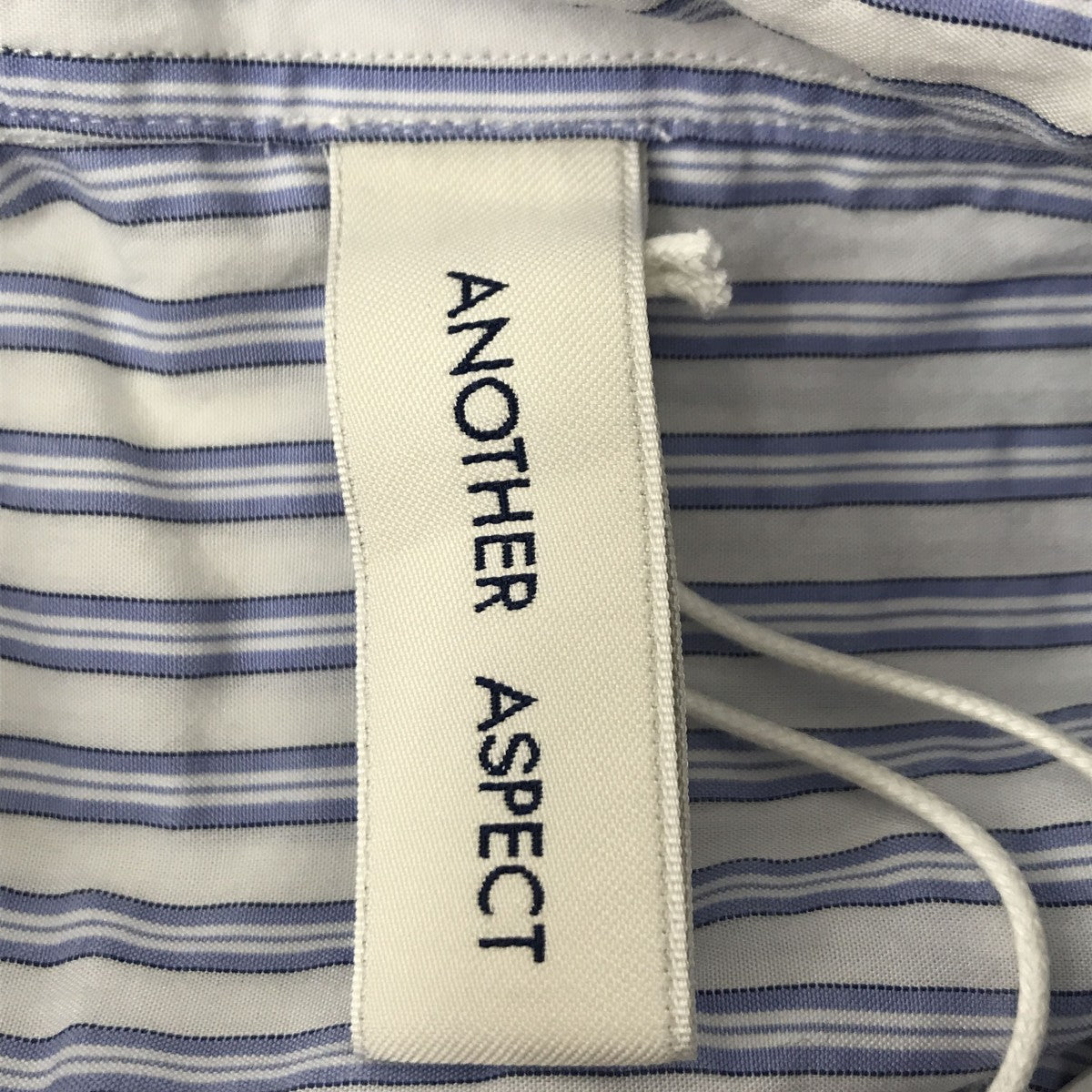 ANOTHER Shirt 1．0ストライプロングスリーブシャツ