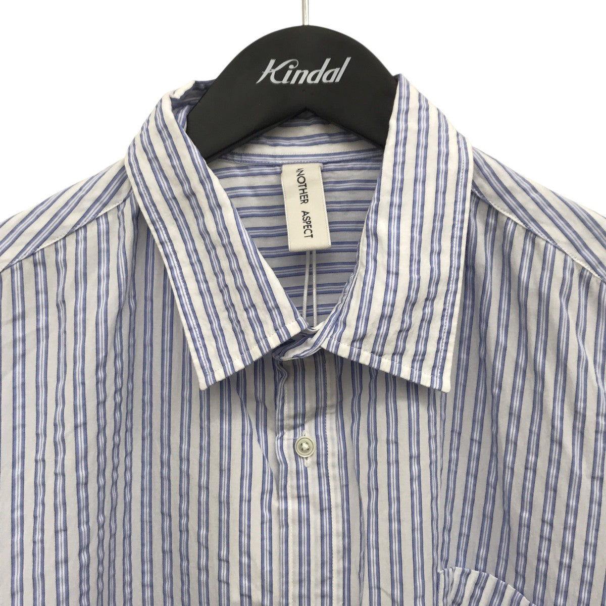 ANOTHER Shirt 1．0ストライプロングスリーブシャツ