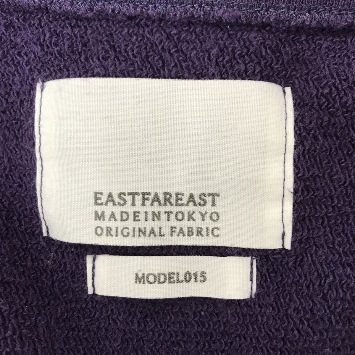 EASTFAREAST ハーフジップスウェット 古着・中古-3枚目のアイテム画像