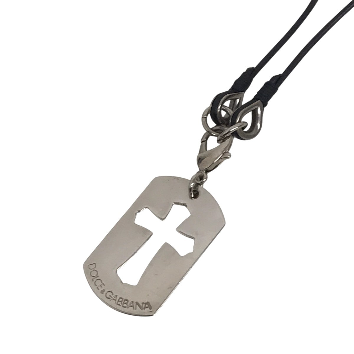 ⭐t⭐DOLCE&GABBANA ドッグタグ クロス ネックレス DOLCE ＆ GABBANA(ドルチェアンドガッバーナ) ドッグタグ クロス