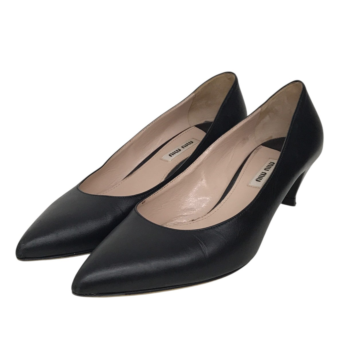 MIU MIU ヒールパンプス 古着・中古-1枚目のアイテム画像