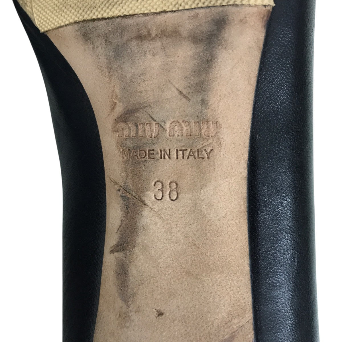 MIU MIU ヒールパンプス 古着・中古-4枚目のアイテム画像