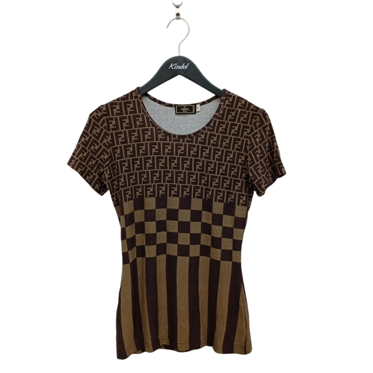 FENDI ズッカ柄TシャツD-OS-9300 古着・中古-1枚目のアイテム画像