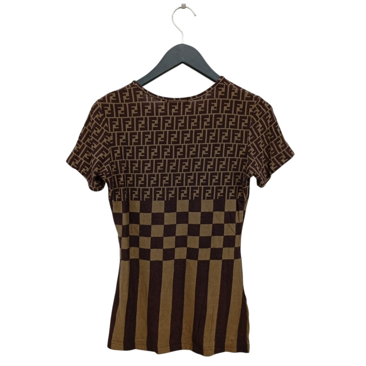 FENDI ズッカ柄TシャツD-OS-9300 古着・中古-2枚目のアイテム画像