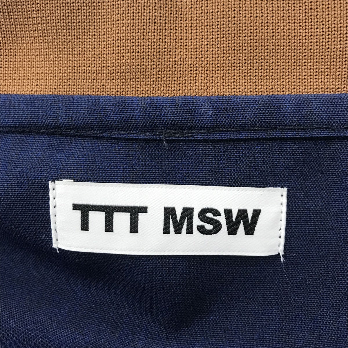 TTT MSW(ティーモダンストリートウエア) Lib Knit Swing Top Blouson