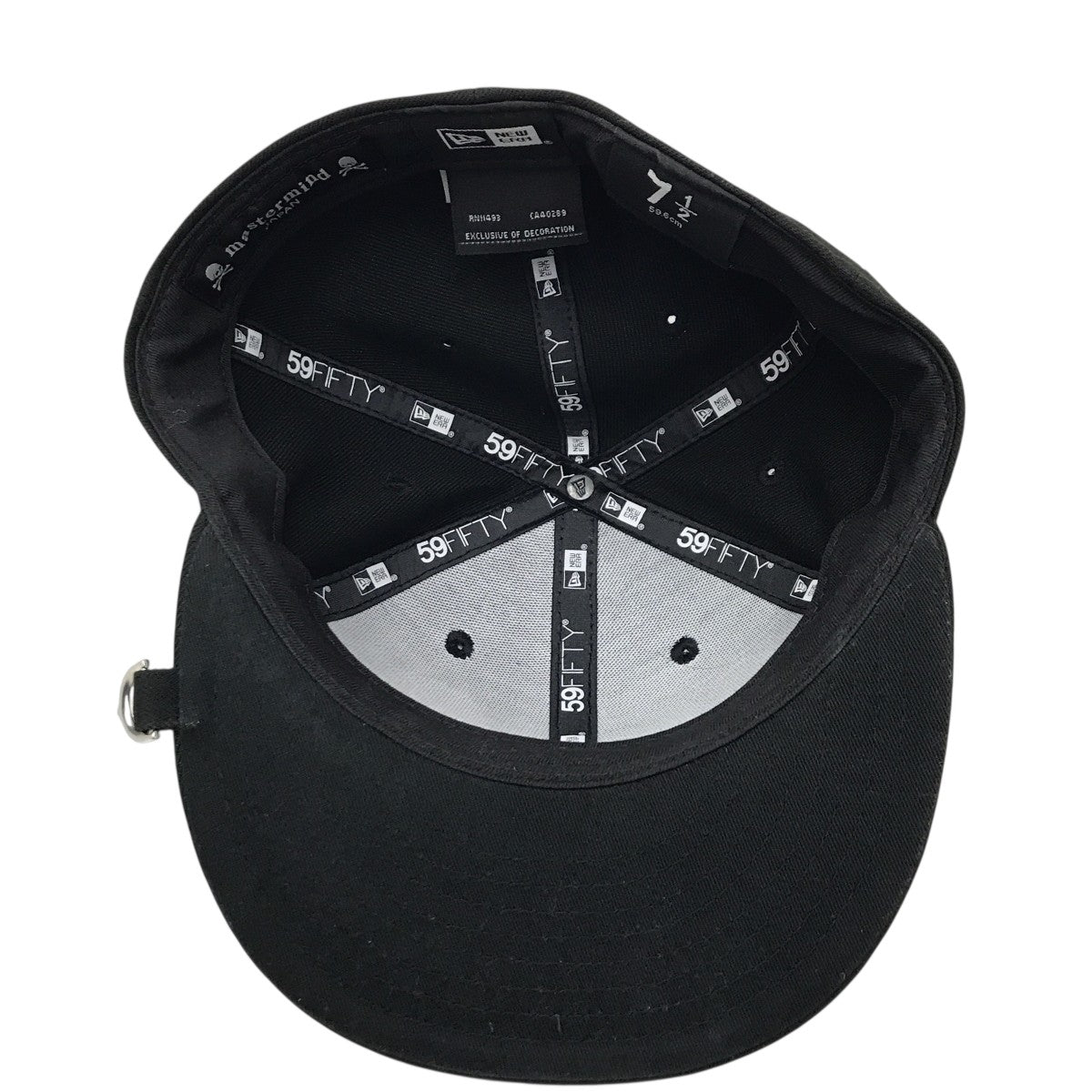 Mastermind JAPAN×New Era 59FIFTY DAYキャップ ブラック サイズ 7 1/2