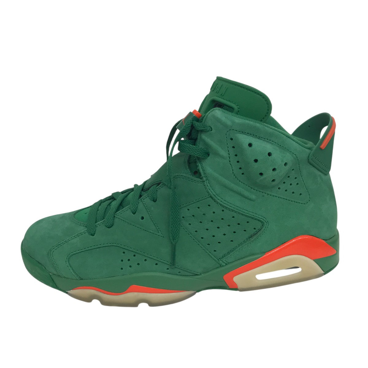 NIKE AIR JORDAN 6 RETRO GATORADE GREENスニーカーAJ5986-335 古着・中古-2枚目のアイテム画像