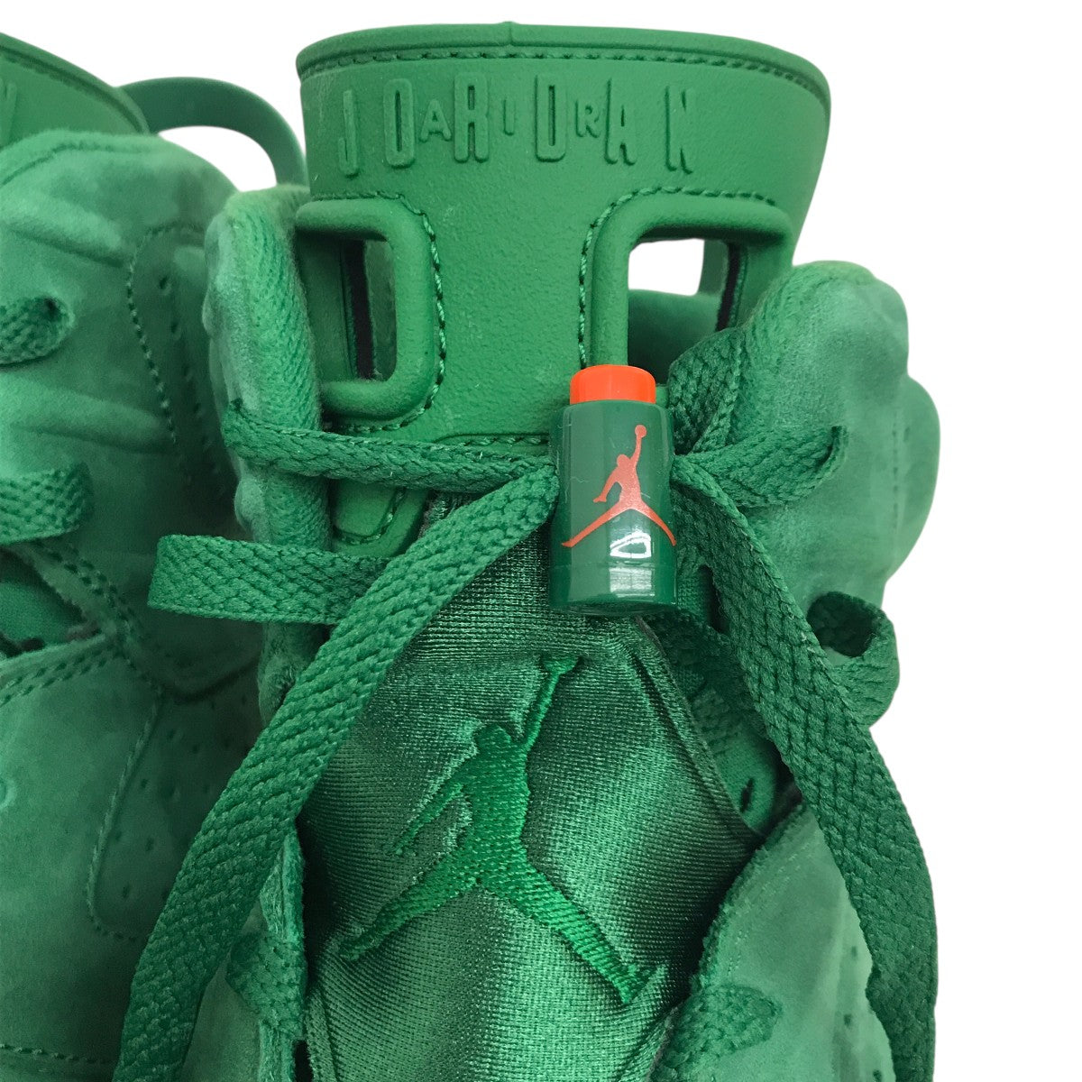 NIKE AIR JORDAN 6 RETRO GATORADE GREENスニーカーAJ5986-335 古着・中古-7枚目のアイテム画像