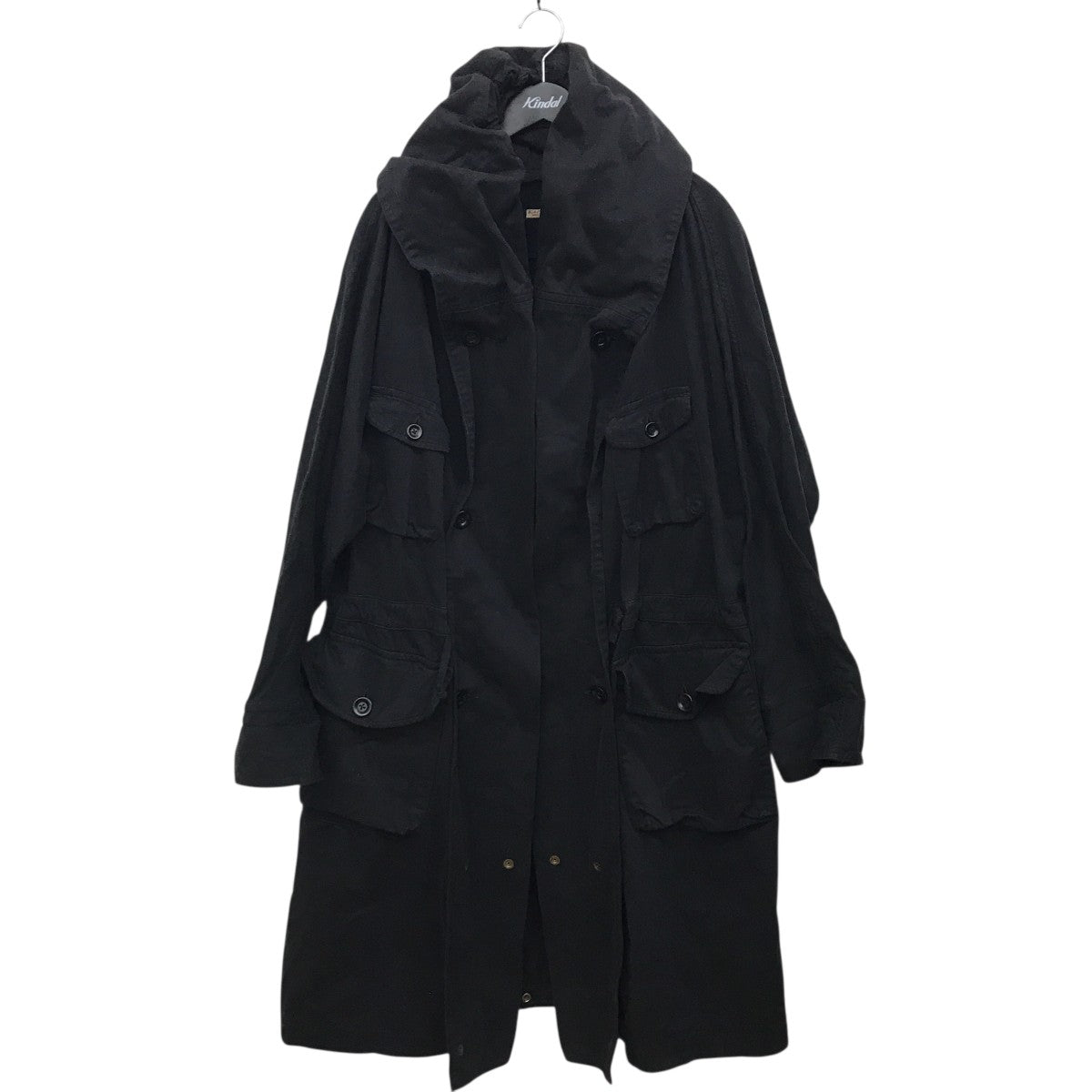 KAPITAL(キャピタル) カツラギ 起毛 TRI-Pコートフーデッドジャケット