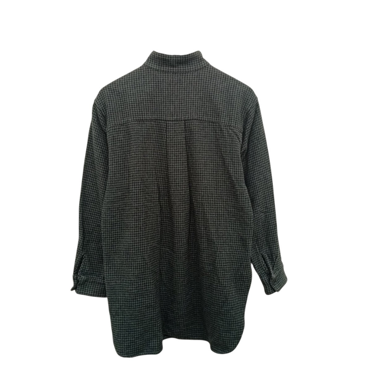 CHECK STAND COLLAR BLOUSEチェックシャツ8221-299-0229