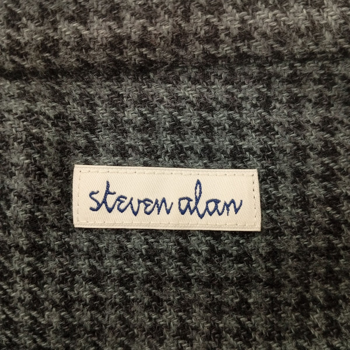 CHECK STAND COLLAR BLOUSEチェックシャツ8221-299-0229