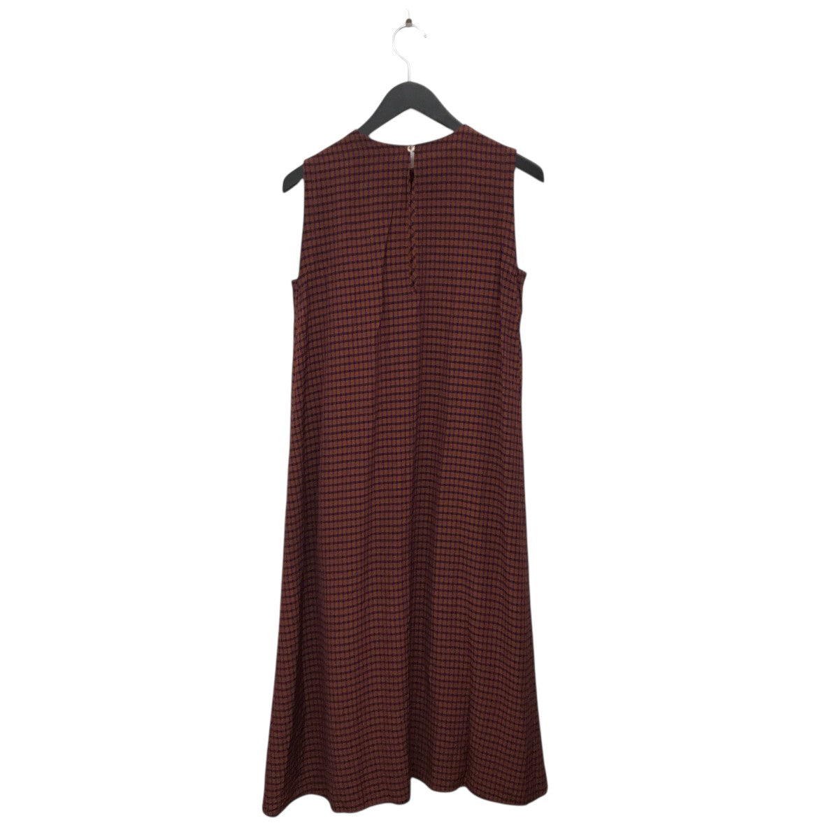 STEVEN ALAN GRAPH CHECK TENT DRESSノースリーブワンピース8226-199-0284 古着・中古-2枚目のアイテム画像
