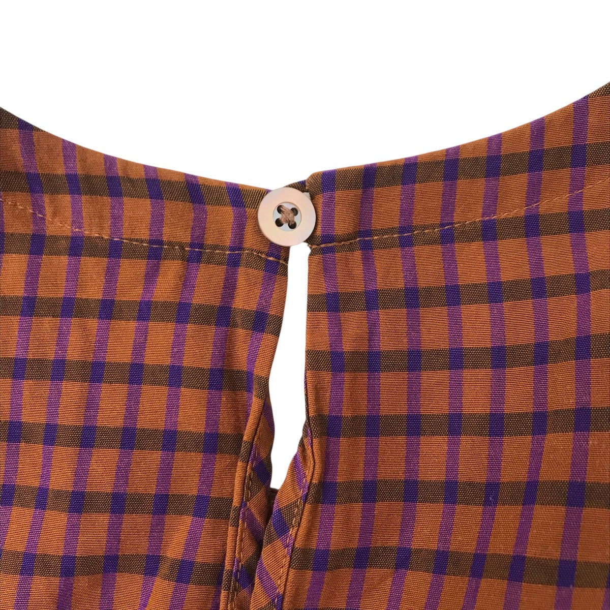 STEVEN ALAN GRAPH CHECK TENT DRESSノースリーブワンピース8226-199-0284 古着・中古-7枚目のアイテム画像
