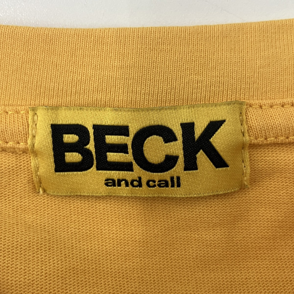 BECK and call TシャツBC0007 古着・中古-3枚目のアイテム画像