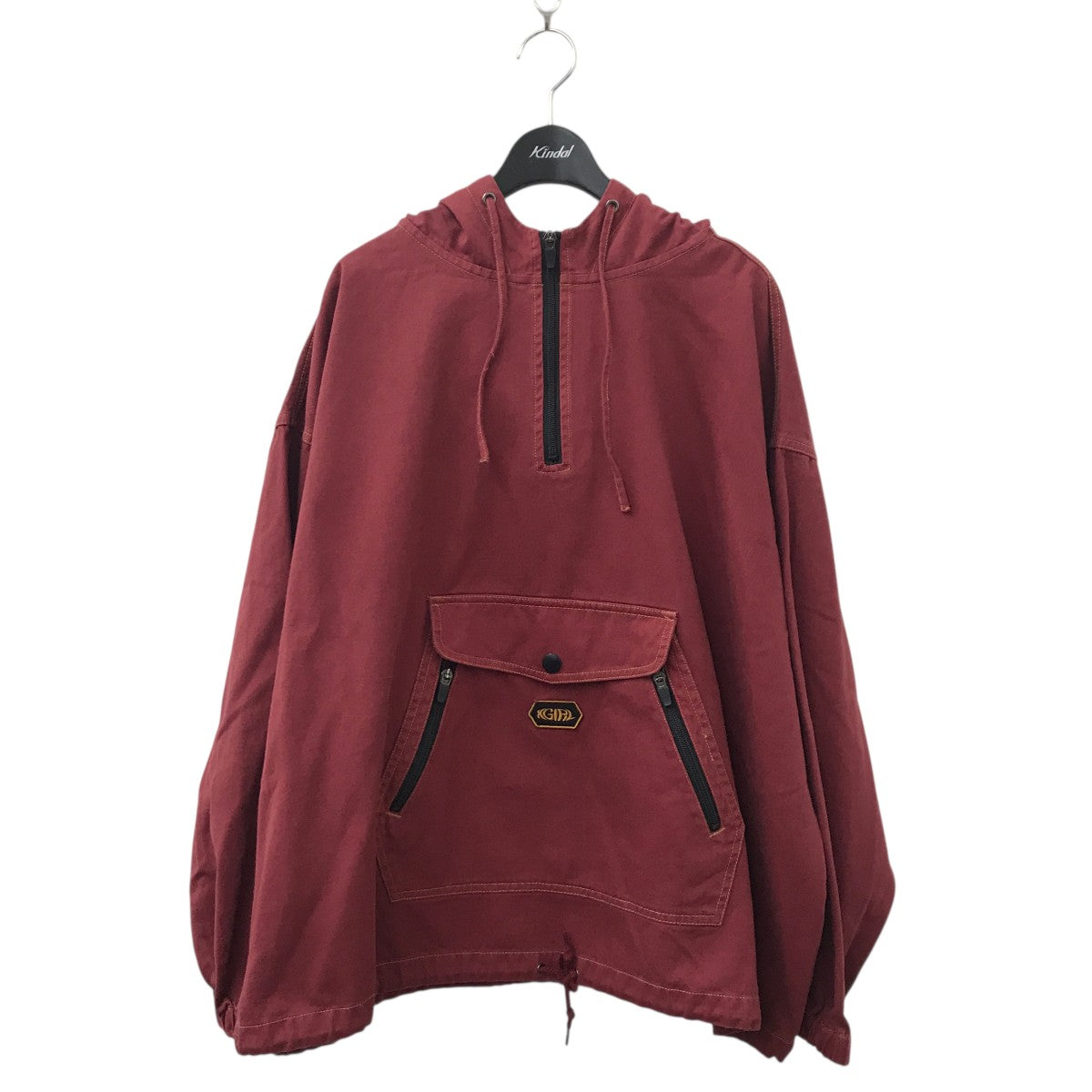 X-girl KANGAROO POCKET ANORAKアノラックパーカー105221021007 古着・中古-1枚目のアイテム画像