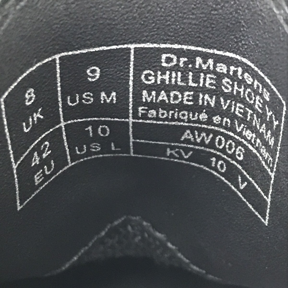 Dr．Martens シャークソールレザーシューズ26849001 古着・中古-5枚目のアイテム画像