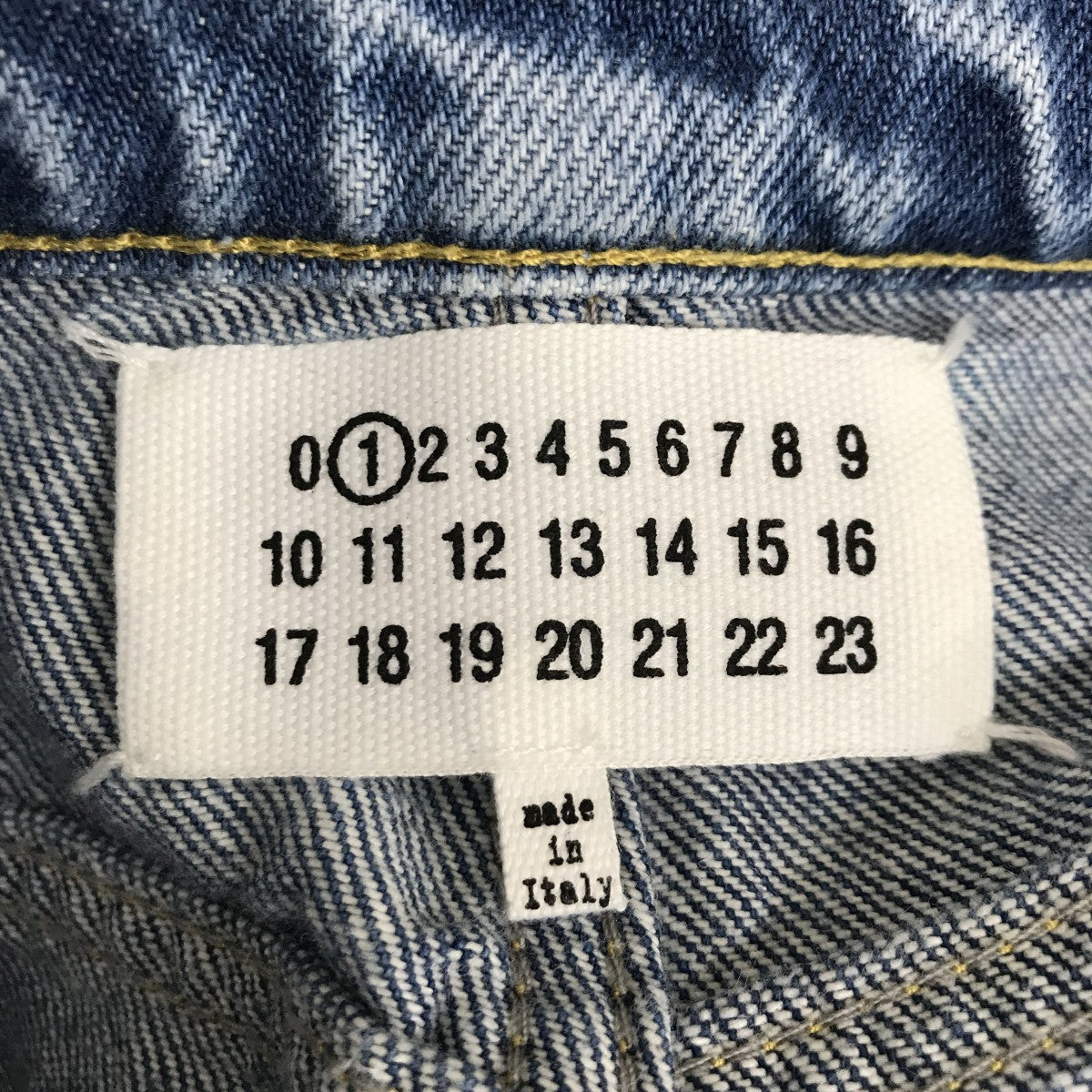 23SSスラッシュデニムパンツデニムパンツS51LA0051