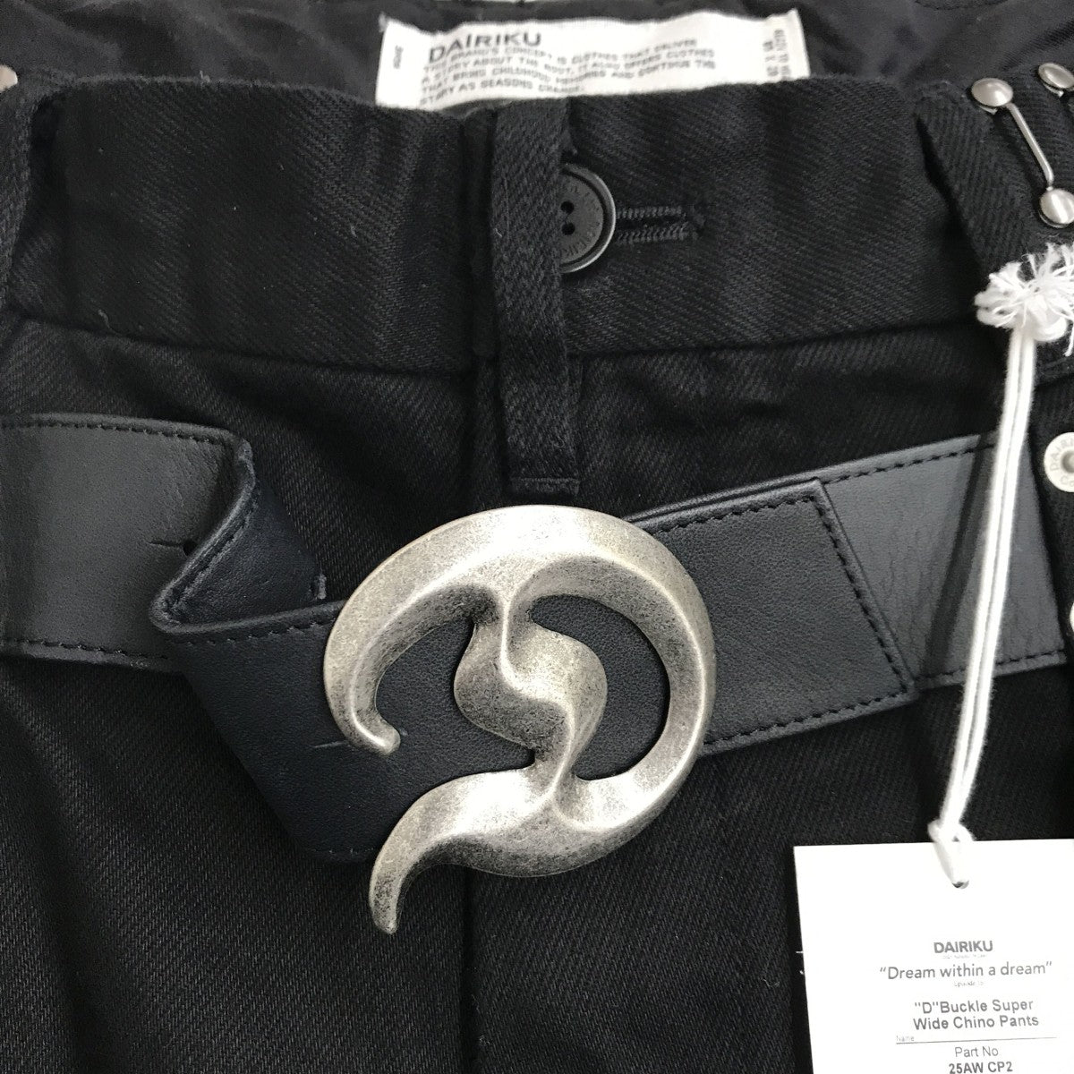 DBuckle Super Wide Chino Pantsパンツ25AW CP2