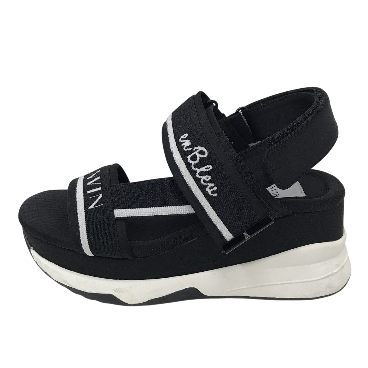 LANVIN プラットフォームバックストラップサンダル 古着・中古-2枚目のアイテム画像