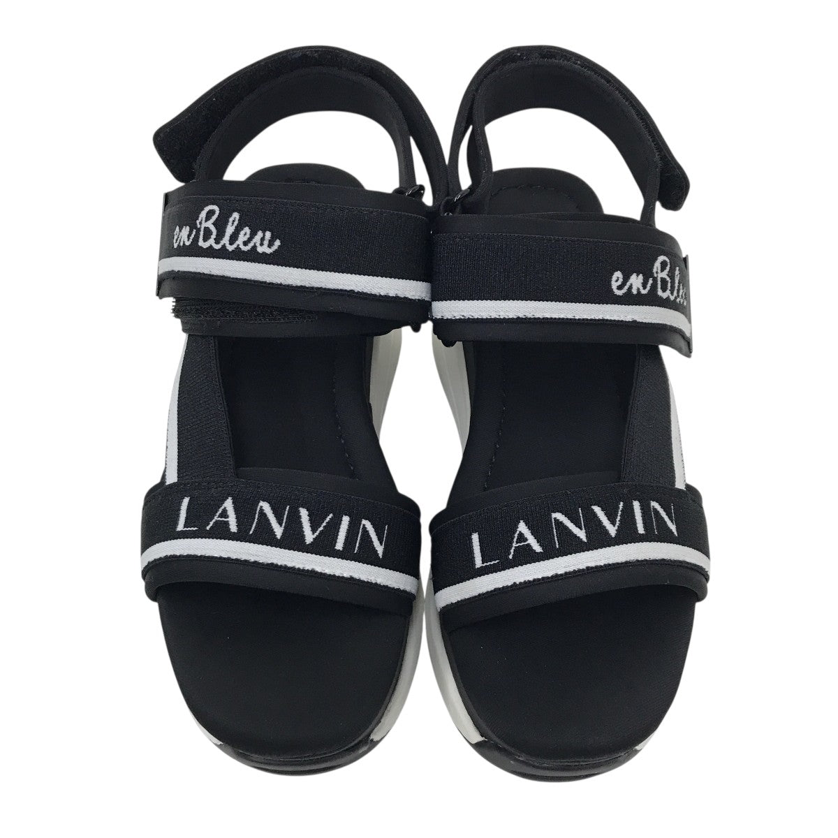 LANVIN プラットフォームバックストラップサンダル 古着・中古-7枚目のアイテム画像