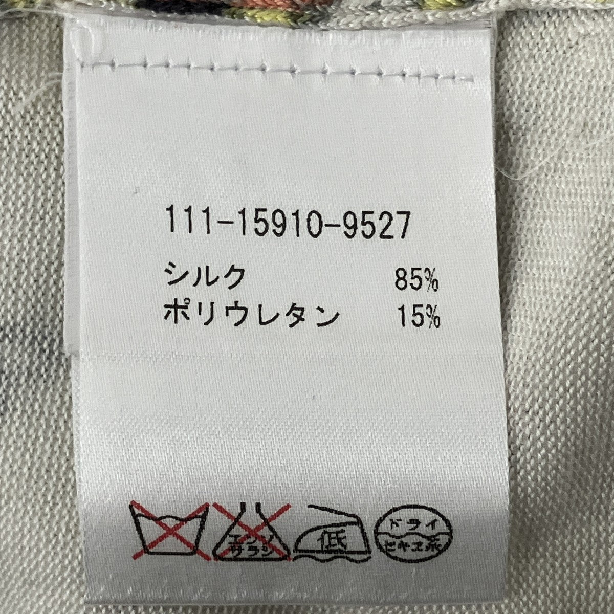 ETRO ペイズリー シルク半袖ニット111-15910-9527 古着・中古-4枚目のアイテム画像