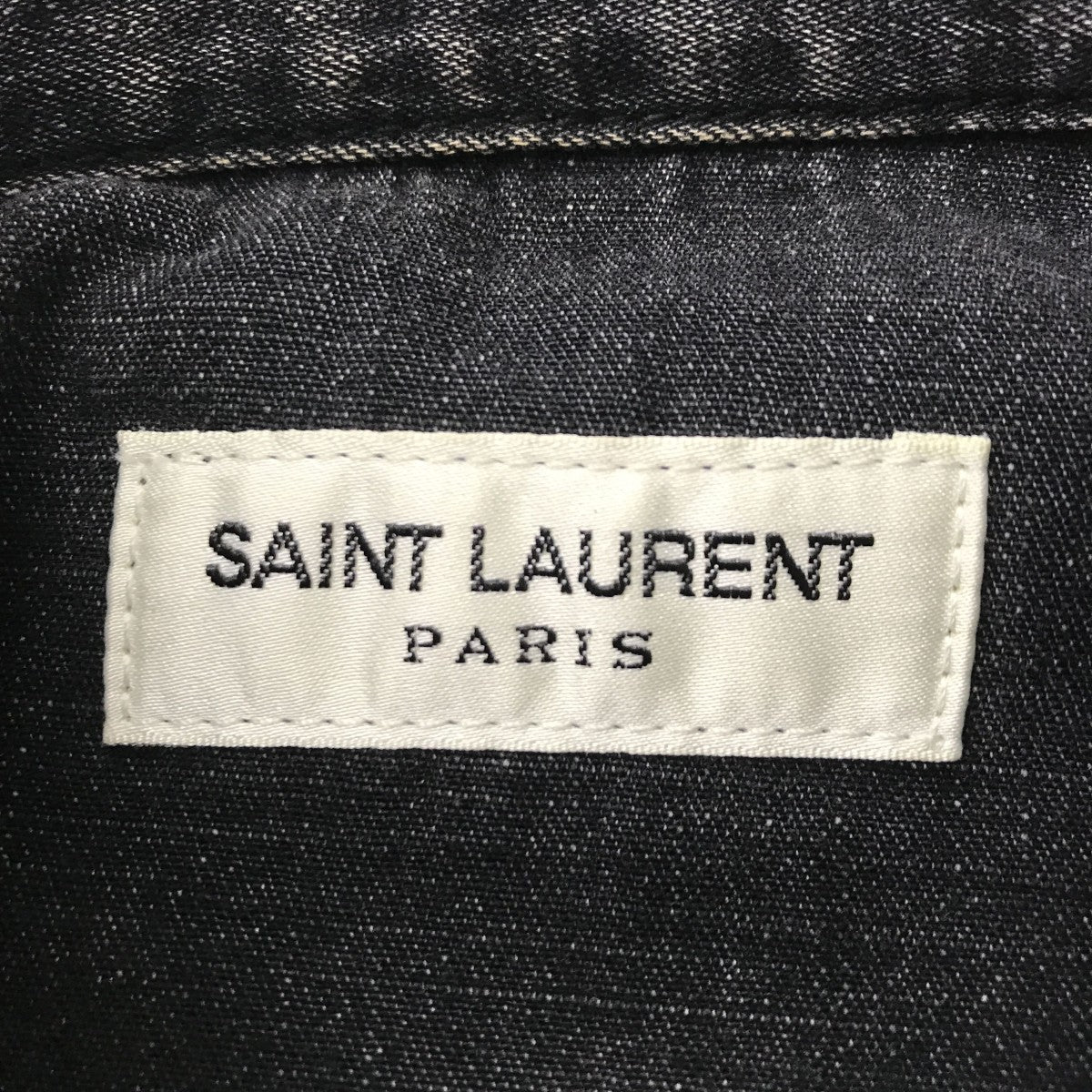 SAINT LAURENT ブラックデニムシャツ 楽天市場】saint laurent デニムシャツの通販