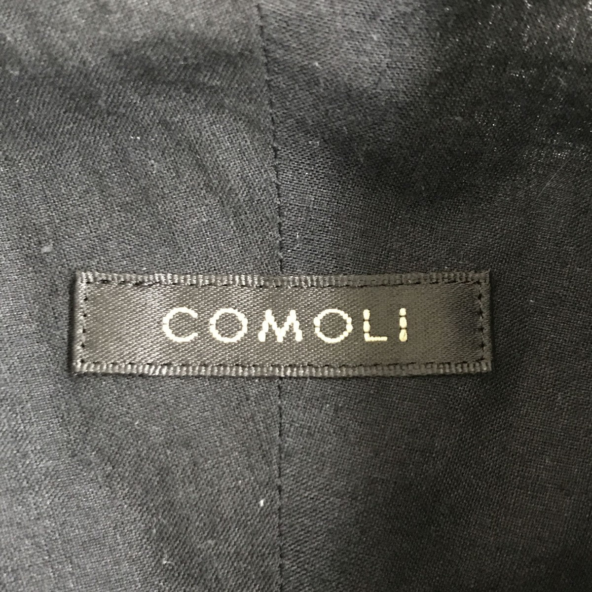 COMOLI(コモリ) KHADIコットン コモリロングスリーブシャツZ01-02011