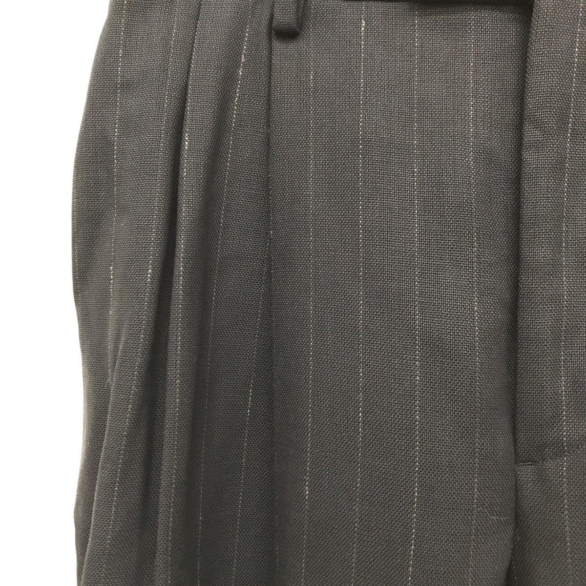 auralee ストライプ　スラックス 希少】AURALEE 21SS フィックス ナイロン ストライプ スラックス