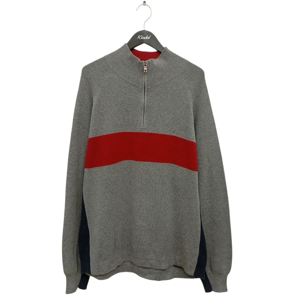 NAUTICA ハーフジップセーター 古着・中古-1枚目のアイテム画像