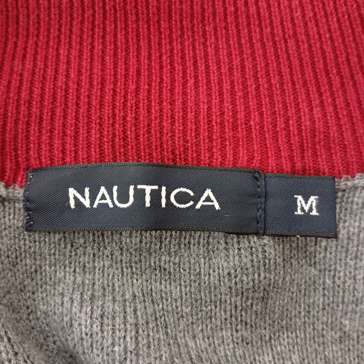 NAUTICA ハーフジップセーター 古着・中古-3枚目のアイテム画像