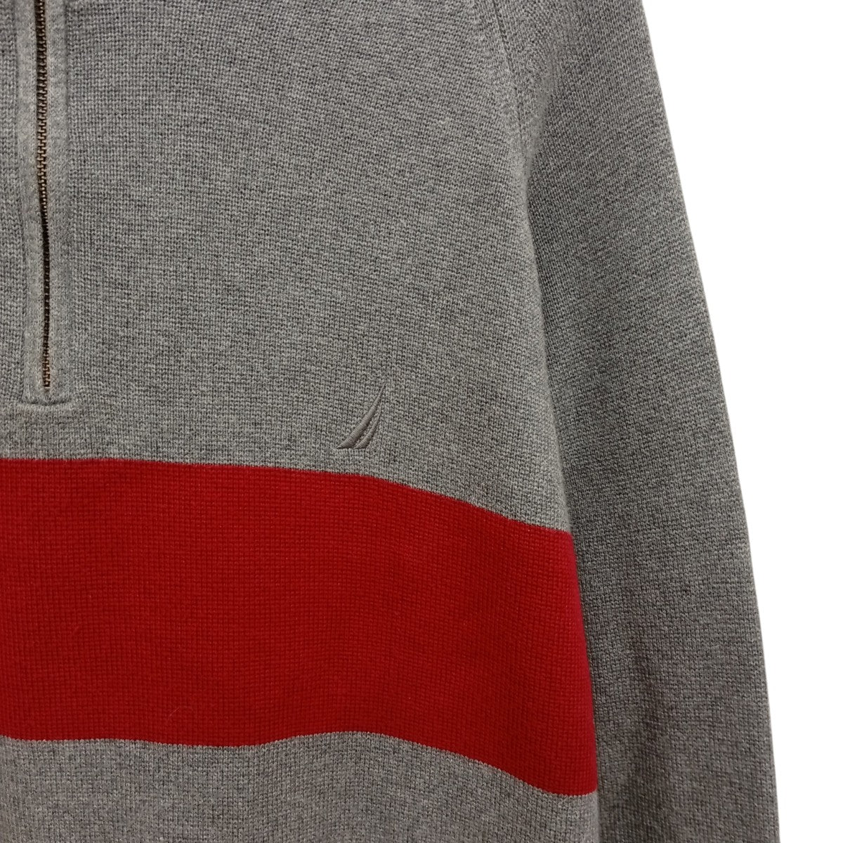NAUTICA ハーフジップセーター 古着・中古-6枚目のアイテム画像