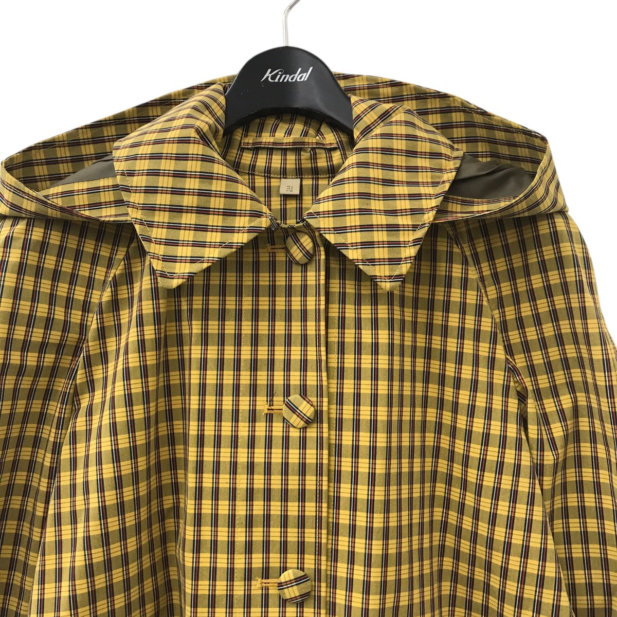 BURBERRY(バーバリー) チェックコート イエロー サイズ UK2｜【公式