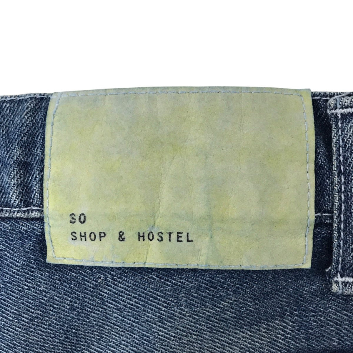 SO SHOP＆HOSTEL 加工デニムパンツSOL-251-002 古着・中古-4枚目のアイテム画像