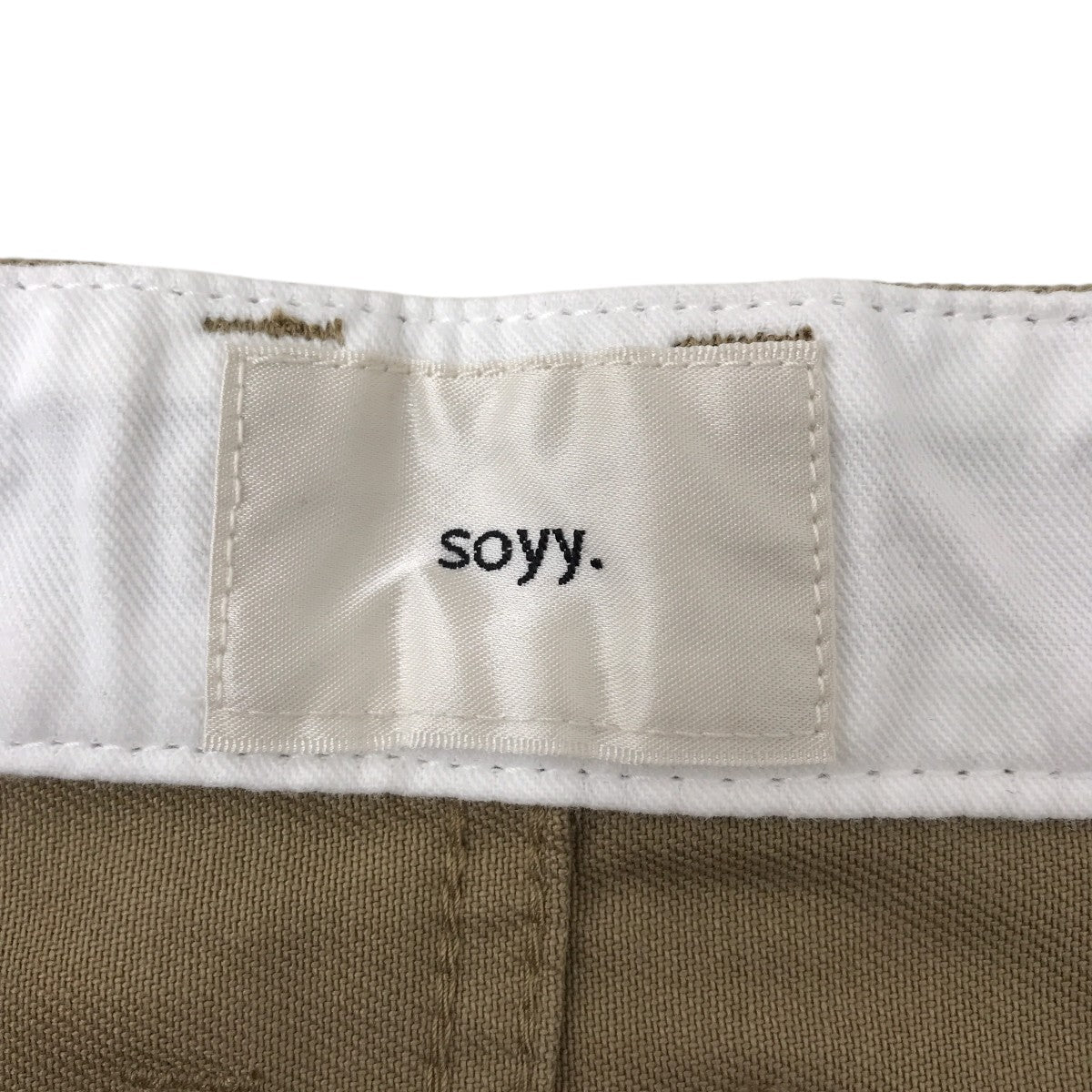 25SSWIDE CHINO TROUSERパンツSOY25SS-PT-002