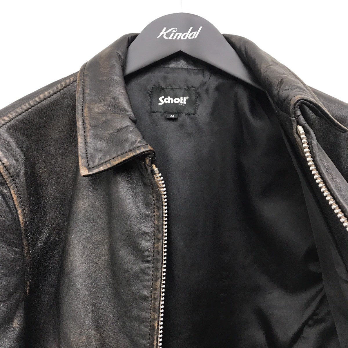 Schott(ショット) レザージャケット782-4150004 782-4150004 ブラウン