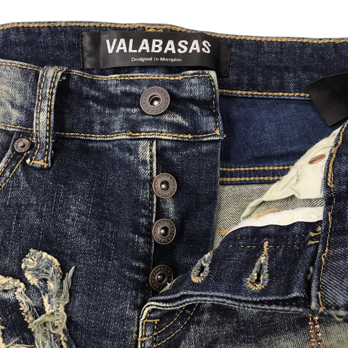 VALABASAS(ヴァラバサス) デニムパンツ ブルー サイズ 30｜【公式