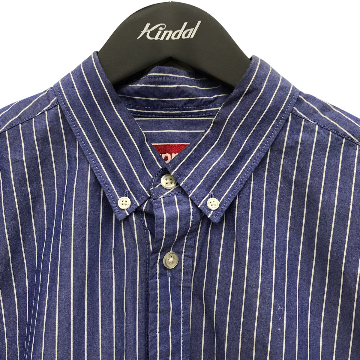 Supreme Loose Fit Stripe Shirtストライプシャツ23FW 古着・中古-5枚目のアイテム画像