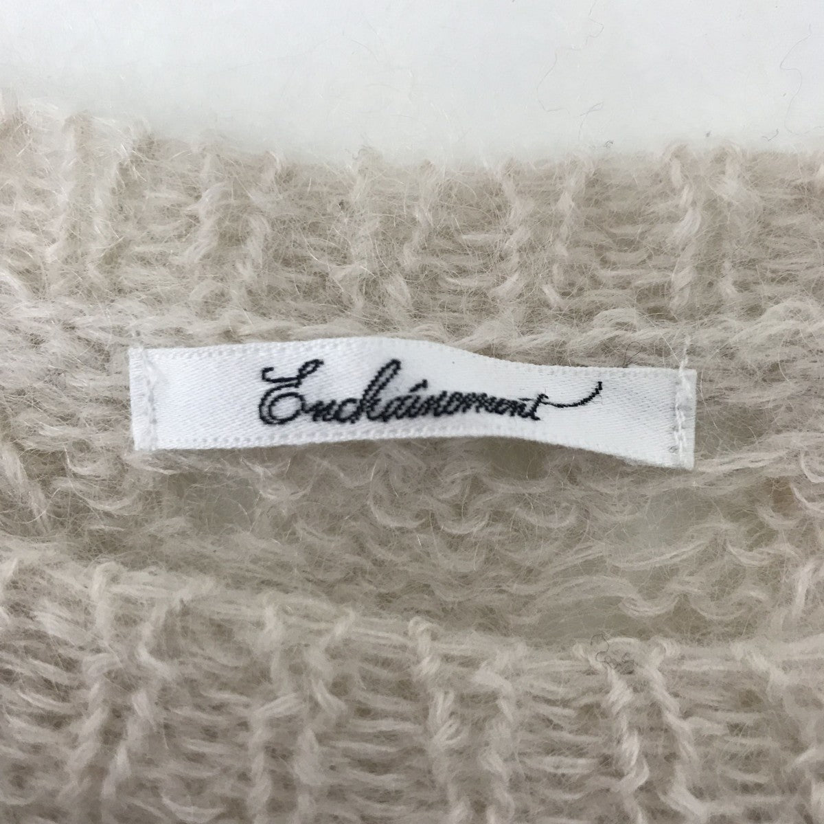 Openwork Pattern Knit モヘア混ニットニット7034500