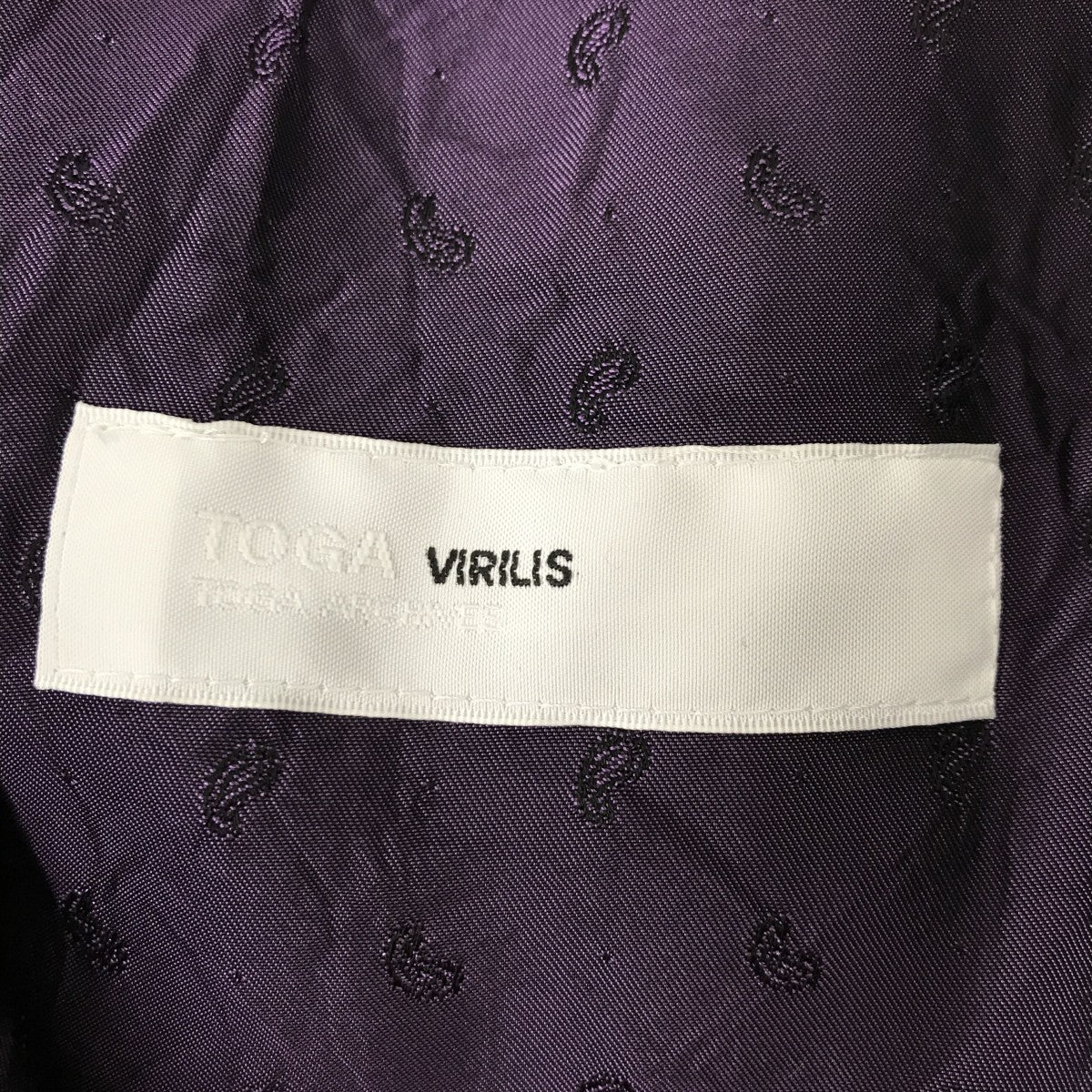TOGA VIRILIS JACQUARD EASY PANTSパンツTV01-FF327 古着・中古-3枚目のアイテム画像