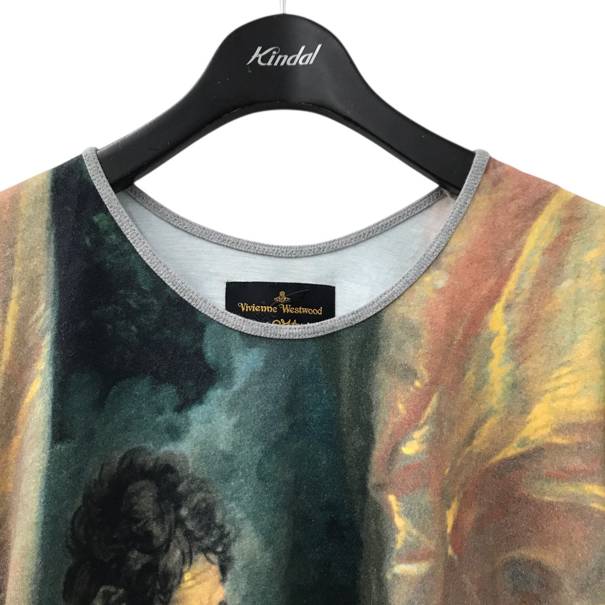 VIVIENNE WESTWOOD ANGLOMANIA オーバープリント フレスコ画Tシャツ14-01-352024 古着・中古-3枚目のアイテム画像