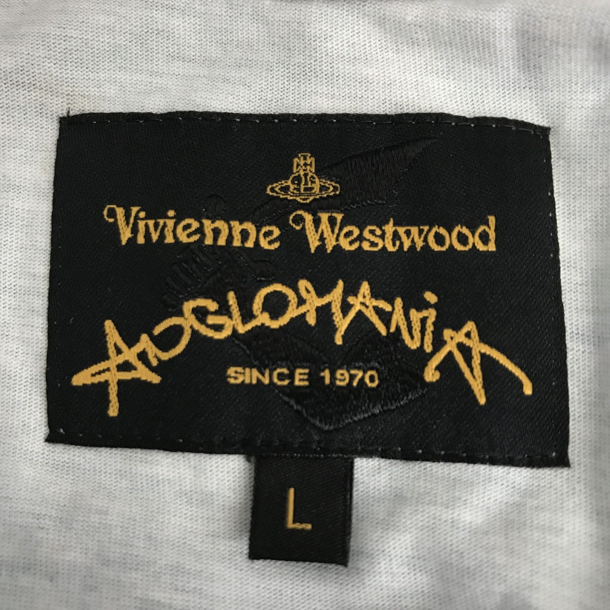 VIVIENNE WESTWOOD ANGLOMANIA オーバープリント フレスコ画Tシャツ14-01-352024 古着・中古-4枚目のアイテム画像