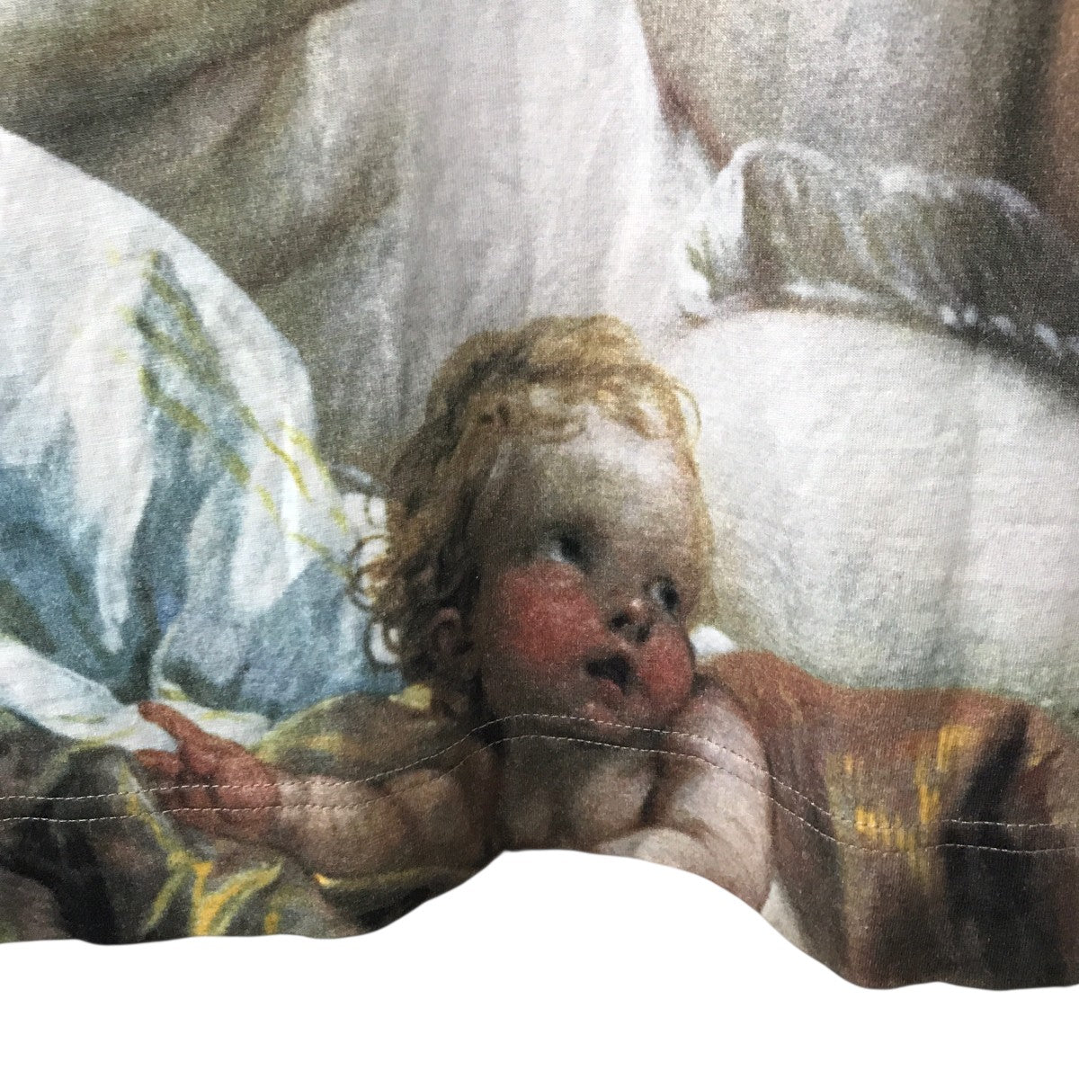 VIVIENNE WESTWOOD ANGLOMANIA オーバープリント フレスコ画Tシャツ14-01-352024 古着・中古-9枚目のアイテム画像