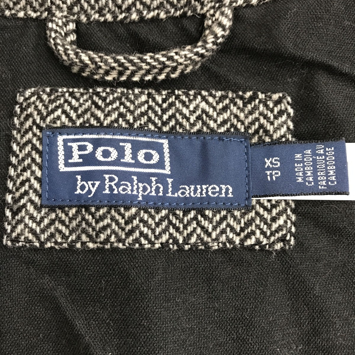 【希少】Polo Ralgh Lauren スイングトップ へリンボーン（M） POLO RALPH LAUREN(ポロラルフローレン) ヘリンボーンスイング