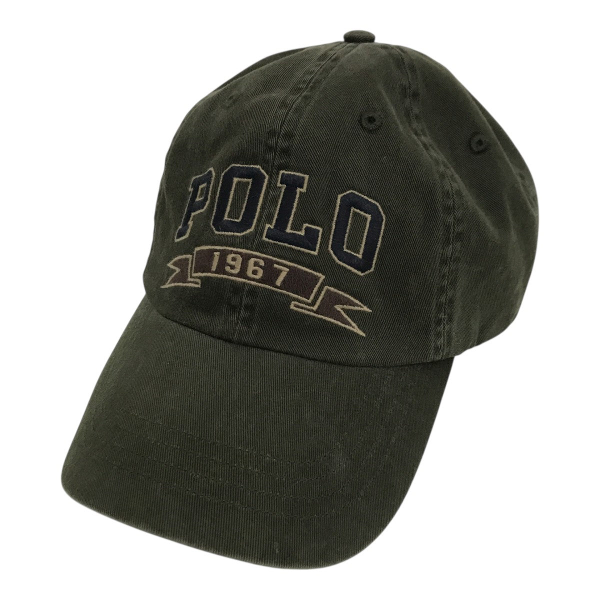POLO ベースボールキャップ 1967 Polo Ralph Lauren Baseball Cotton Chino Cap Hat One Size